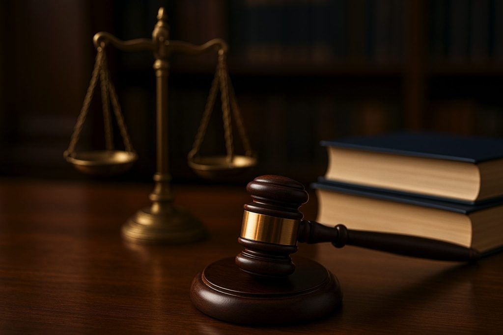 法律に関するリスクを表す画像