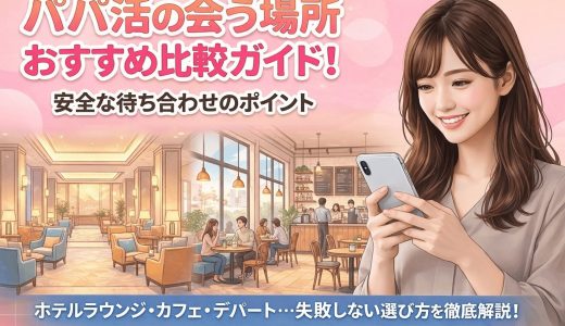 パパ活の会う場所おすすめ比較ガイド！安全な待ち合わせのポイント