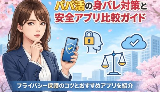 パパ活の身バレ対策と安全アプリ比較ガイド