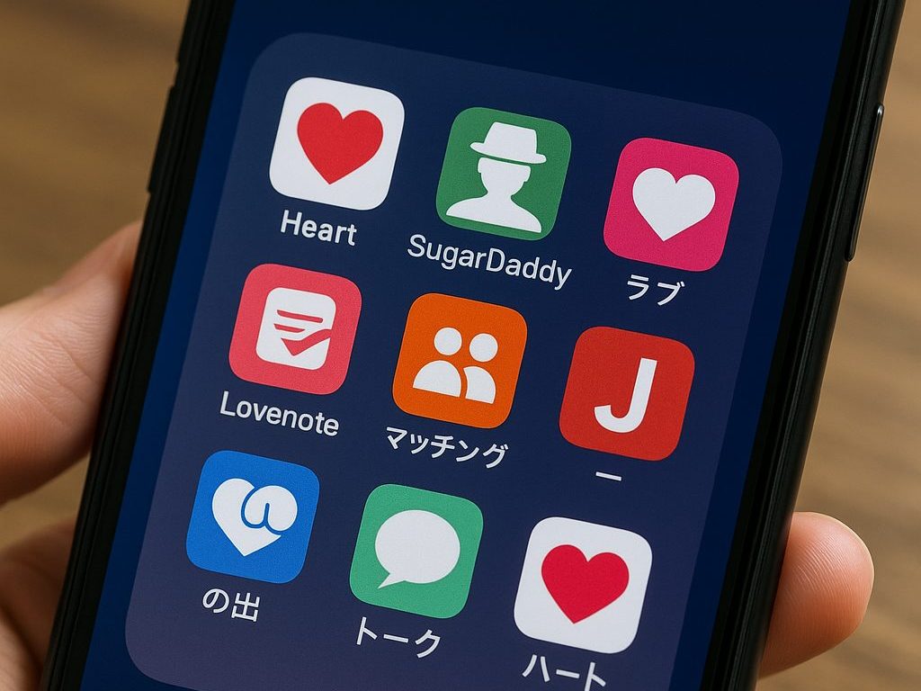 パパ活アプリの一覧