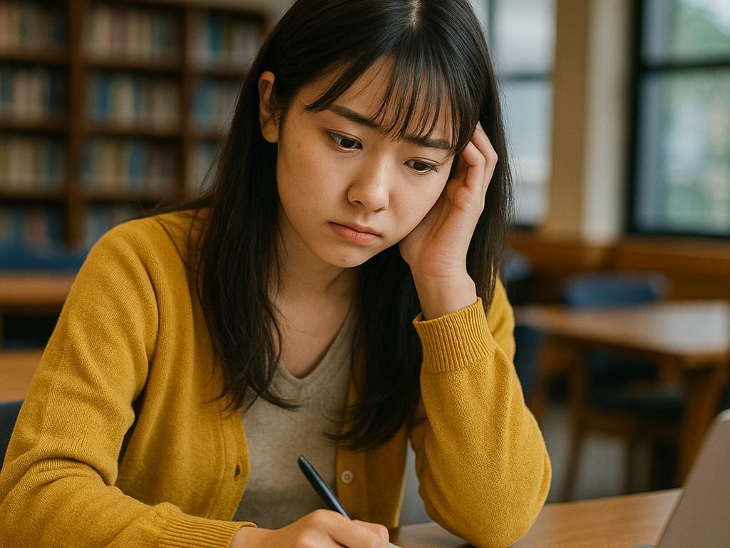 パパ活について悩む女性