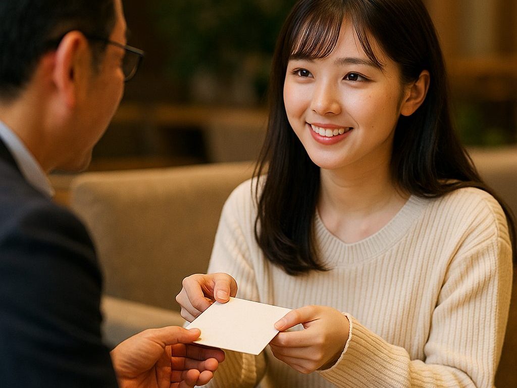 男性からお手当をもらう女性